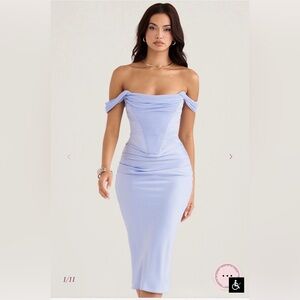 House of CB Natalya Off-Shoulder Dress L+